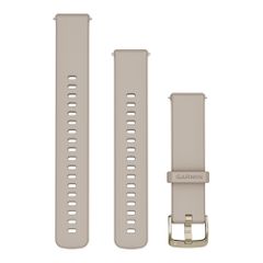 Garmin Siliconen bandje  - Garmin 18 mm aansluiting - French Grey