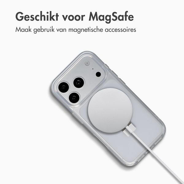 Accezz Ring Stand Backcover met MagSafe Apple iPhone 18 Pro / 17 Pro - Transparant
