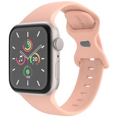 imoshion Siliconen⁺ bandje Apple Watch Series 1 t/m 9 / SE (38/40/41 mm) | Series 10 / 11 (42 mm) - Maat S/M - Vintage Rose