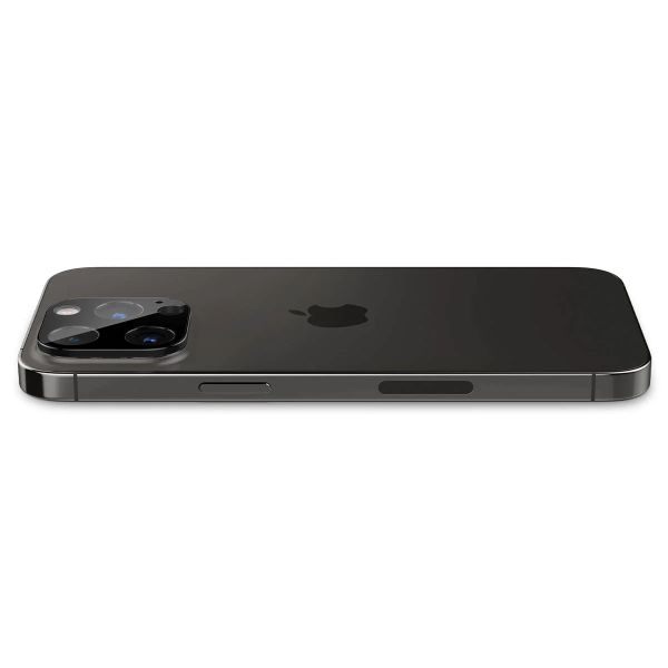Spigen GLAStR Camera Protector Glas 2 Pack Apple iPhone 14 Pro / 14 Pro Max - Zwart