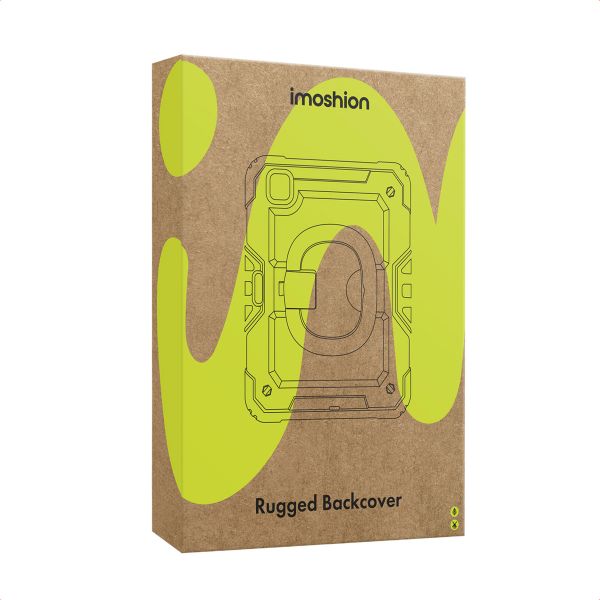 imoshion Rugged Kidsproof Back Cover Apple iPad 11 (2025) 11 inch A16 / iPad 10 (2022) 10.9 inch - Blue