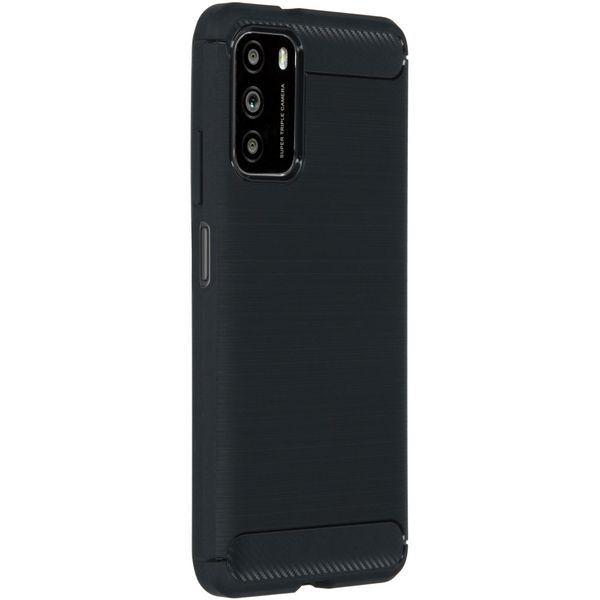 Brushed Backcover Xiaomi Poco M3 - Zwart