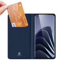 Dux Ducis Slim Softcase Bookcase OnePlus 10 Pro - Blauw