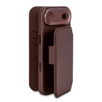 Decoded 2 in 1 Leather Detachable Wallet MagSafe Apple iPhone Air - Chocolate Brown