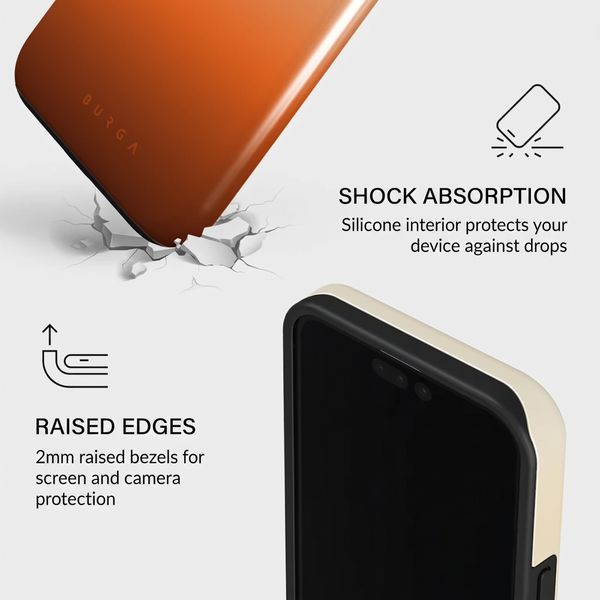 Burga Tough Case with MagSafe Apple iPhone 15 Pro - Slow Burn