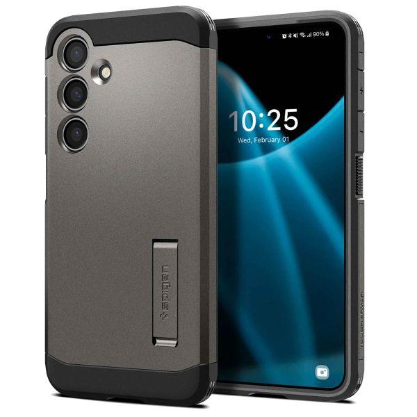 Spigen Tough Armor Backcover Samsung Galaxy S24 - Gunmetal