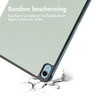 imoshion Trifold Bookcase Apple iPad 11 (2025) 11 inch A16 / iPad 10 (2022) 10.9 inch - Lichtgroen