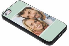 Ontwerp je eigen Apple iPhone 5 / 5s /  SE gel hoesje - Zwart