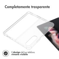 Accezz Clear Backcover Samsung Galaxy Z Fold 4 - Transparant
