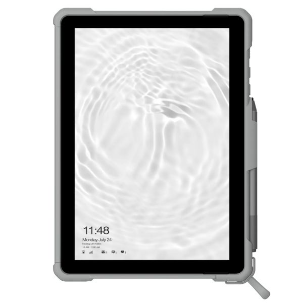 UAG Plasma Healthcare backcover met strap en schouderband Microsoft Surface Go / Go 2 / Go 3 / Go 4 - Wit / Grijs