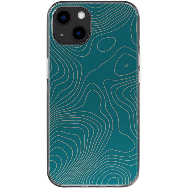 imoshion Design hoesje iPhone 13 - Topo Turquoise