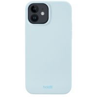 Holdit Silicone Case Apple iPhone 12 (Pro) - Mineral Blue