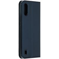 Dux Ducis Slim Softcase Bookcase Samsung Galaxy A01 - Blauw