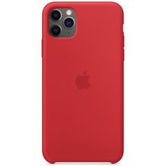 Apple Silicone Backcover Apple iPhone 11 Pro Max - Red