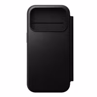 Nomad Modern Leather FolioBookcase Apple iPhone 17 Pro - Zwart