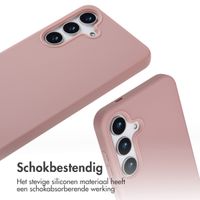 imoshion Siliconen hoesje met koord Samsung Galaxy S25 - Sand Pink