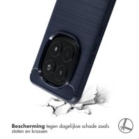 imoshion Brushed Backcover Xiaomi Redmi Note 15 Pro (4G) - Donkerblauw