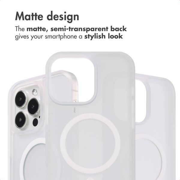 imoshion Colour Guard Back Cover with MagSafe Apple iPhone 14 Pro Max - White