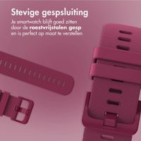 imoshion Siliconen sportbandje met gesp - Universeel 20 mm aansluiting - Fuchsia