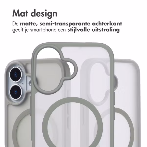 imoshion Color Guard Backcover met MagSafe Apple iPhone 17 - Grijs