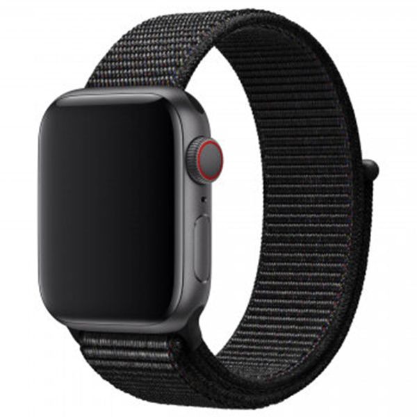 Apple Sport Loop Band Apple Watch Series 1-9 / SE - 38/40/41 mm / Series 10 - 42 mm - Black