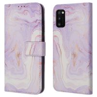 imoshion Design Bookcase Samsung Galaxy A41 - Purple Marble