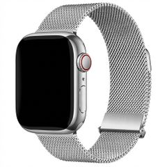 imoshion Milanees magnetisch bandje Apple Watch | 44/45/46/49 mm - Zilver