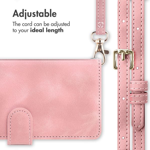 imoshion Bookcase with Strap Samsung Galaxy S26 - Pink