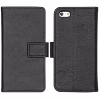 imoshion Luxe Bookcase iPhone SE / 5 / 5s - Zwart