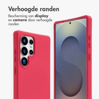 imoshion Color Backcover met afneembaar koord MagSafe Samsung Galaxy S25 Ultra - Red Raspberry