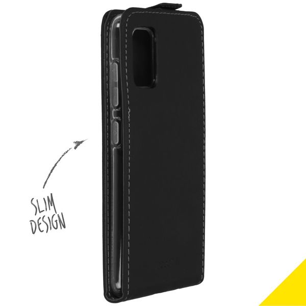 Accezz Flipcase Samsung Galaxy A41 - Zwart