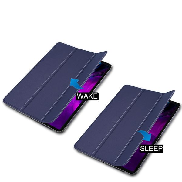 imoshion Trifold Bookcase Apple iPad Pro 12.9 (2020) / iPad Pro 12.9 (2018) - Donkerblauw