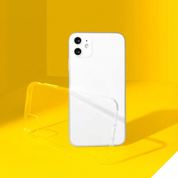 Accezz Clear Backcover Apple iPhone SE (2016) / 5 / 5s - Transparant