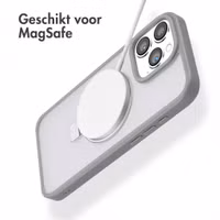 Accezz Ring Stand Backcover met MagSafe Apple iPhone 16 Pro Max - Grijs