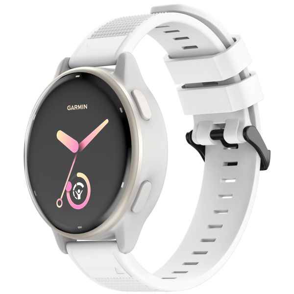 imoshion QuickFit® Siliconen bandje  - Garmin 22 mm aansluiting - Wit