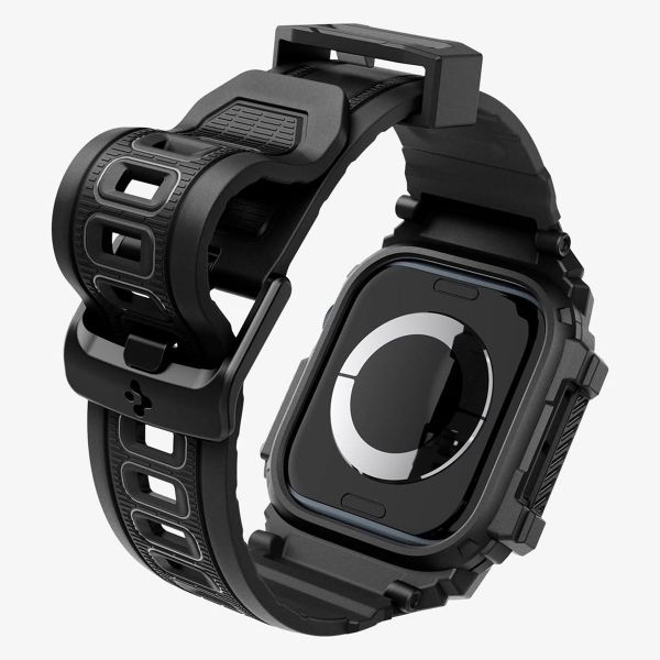 Spigen Rugged Armor™ Pro Case Apple Watch Series 10 / 11 - 46 mm - Matte Black