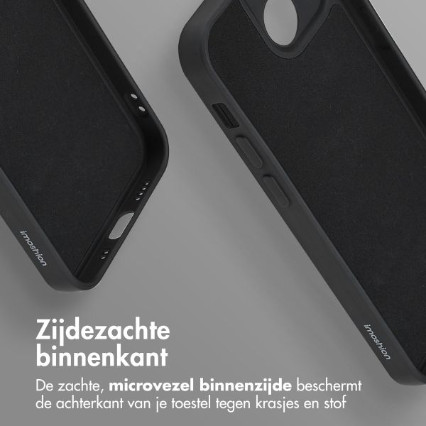 imoshion Color Backcover met MagSafe iPhone 13 Mini - Zwart