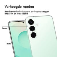 Accezz Clear Backcover Samsung Galaxy S25 FE - Transparant