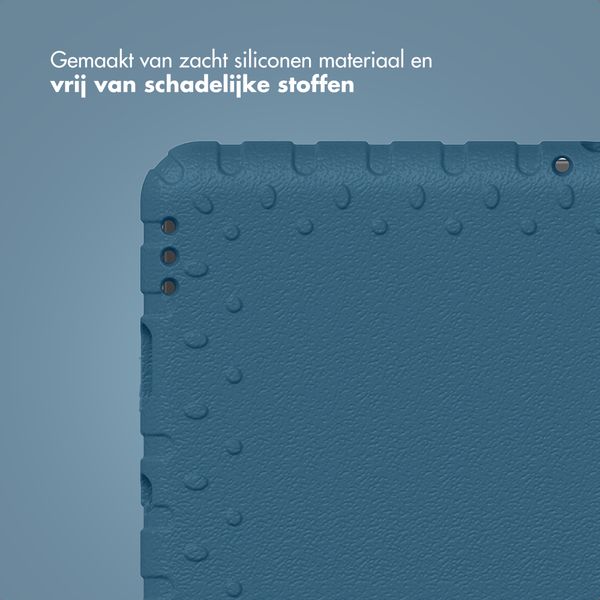 imoshion Kidsproof Backcover met handvat Samsung Galaxy Tab A11 / A9 8.7 inch - Donkerblauw