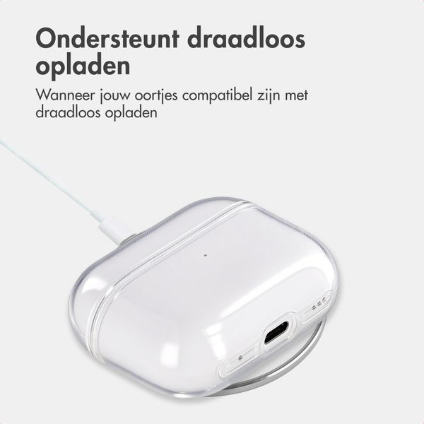 imoshion Clear Softcase Apple AirPods Pro 2 - Transparant