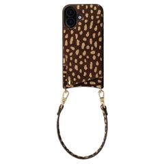 Selencia Nova Real Leather Back Cover with Card Holder Apple iPhone 17 - Fawn Chic