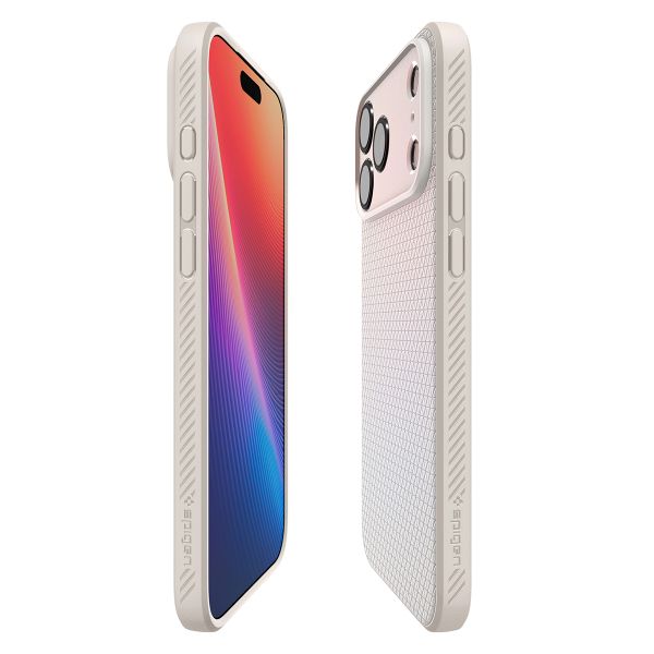 Spigen Liquid Air™ Backcover Apple iPhone 18 Pro / 17 Pro - Natural Titanium