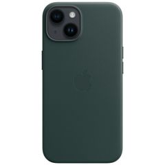 Apple Leather Backcover MagSafe Apple iPhone 14 - Forest Green
