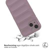 imoshion EasyGrip Backcover iPhone 14 - Paars