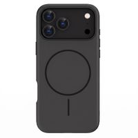 imoshion Color Backcover met Thin MagSafe Ring Apple iPhone 18 Pro / 17 Pro - Zwart
