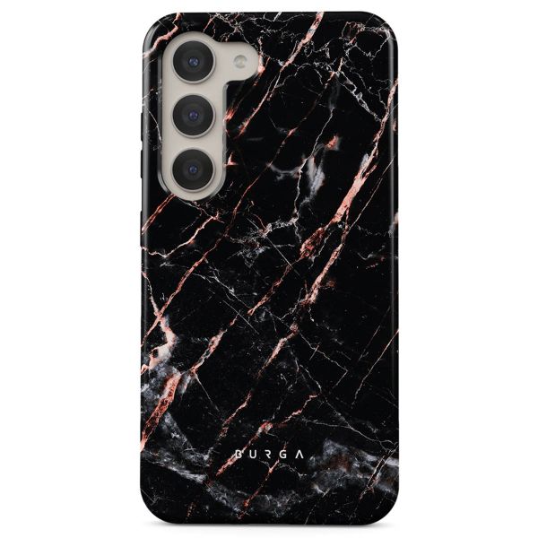 Burga Tough Backcover Samsung Galaxy S23 - Rose Gold Marble