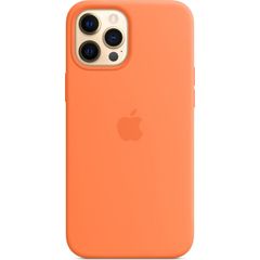 Apple Silicone Backcover MagSafe Apple iPhone 12 Pro Max - Kumquat