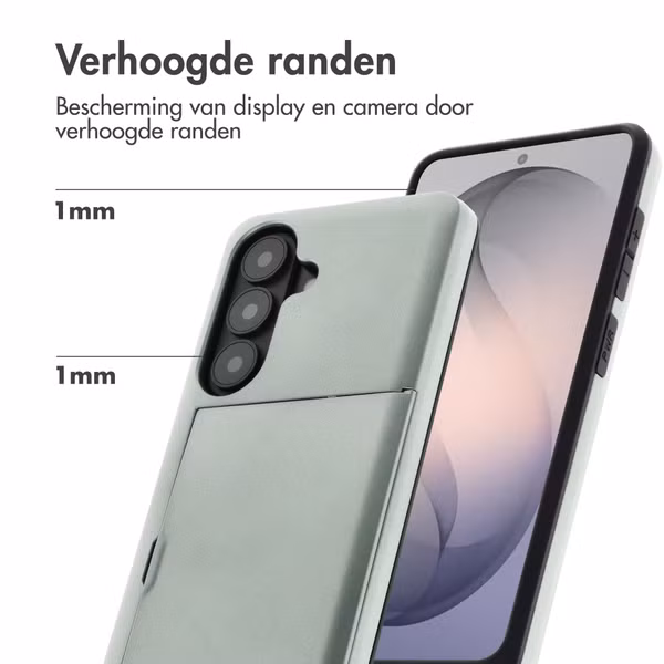 imoshion Backcover met pasjeshouder Samsung Galaxy S26 - Groen