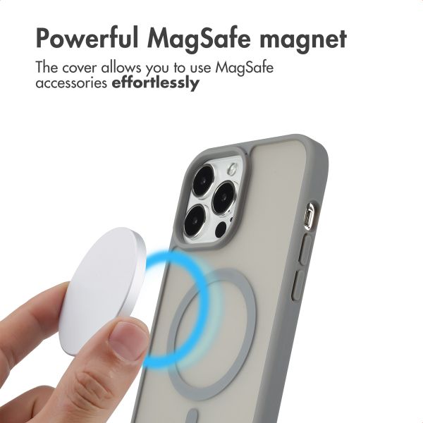 imoshion Colour Guard Back Cover with MagSafe Apple iPhone 13 Pro Max - Grey