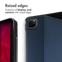 Accezz Classic Tablet Case Apple iPad Pro 12.9 (2020/2021/2022) - Dark Blue